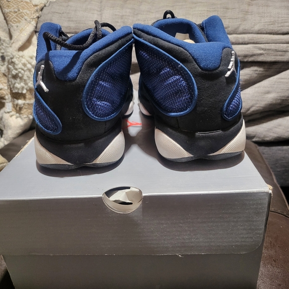 Jordan 13 Retro Low Brave Blue Style 310810-407 Mens Size 8.5 (Womens Size 10) - Picture 5 of 10